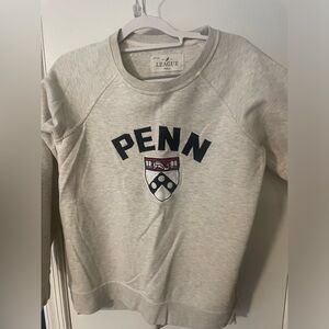 Woman’s PENN League Light Gray Sweatshirt